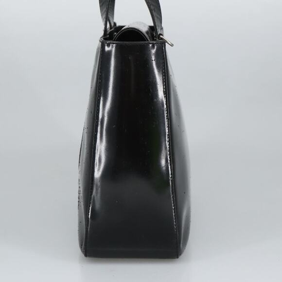 GUCCI Hand Bag Enamel Black Silver 000 1013 000 1013 - Picture 5 of 12